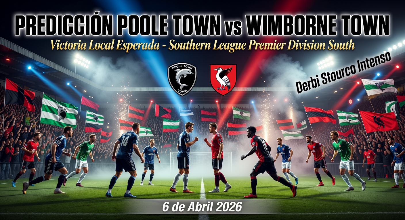 Poole Town vs Wimborne Town Pronóstico / Prediction