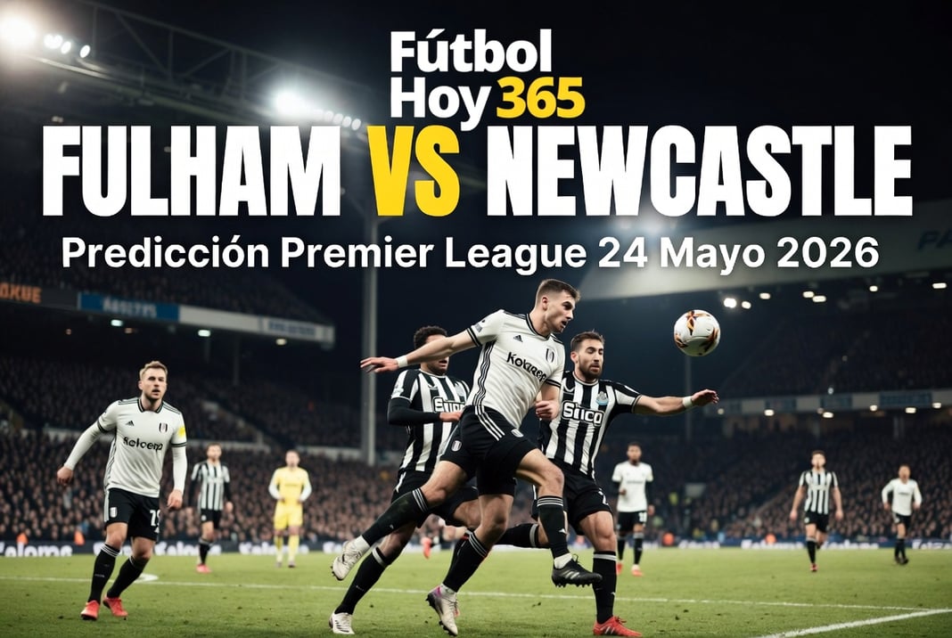 Fulham vs Newcastle Prediccion Premier League 24 Mayo 2026