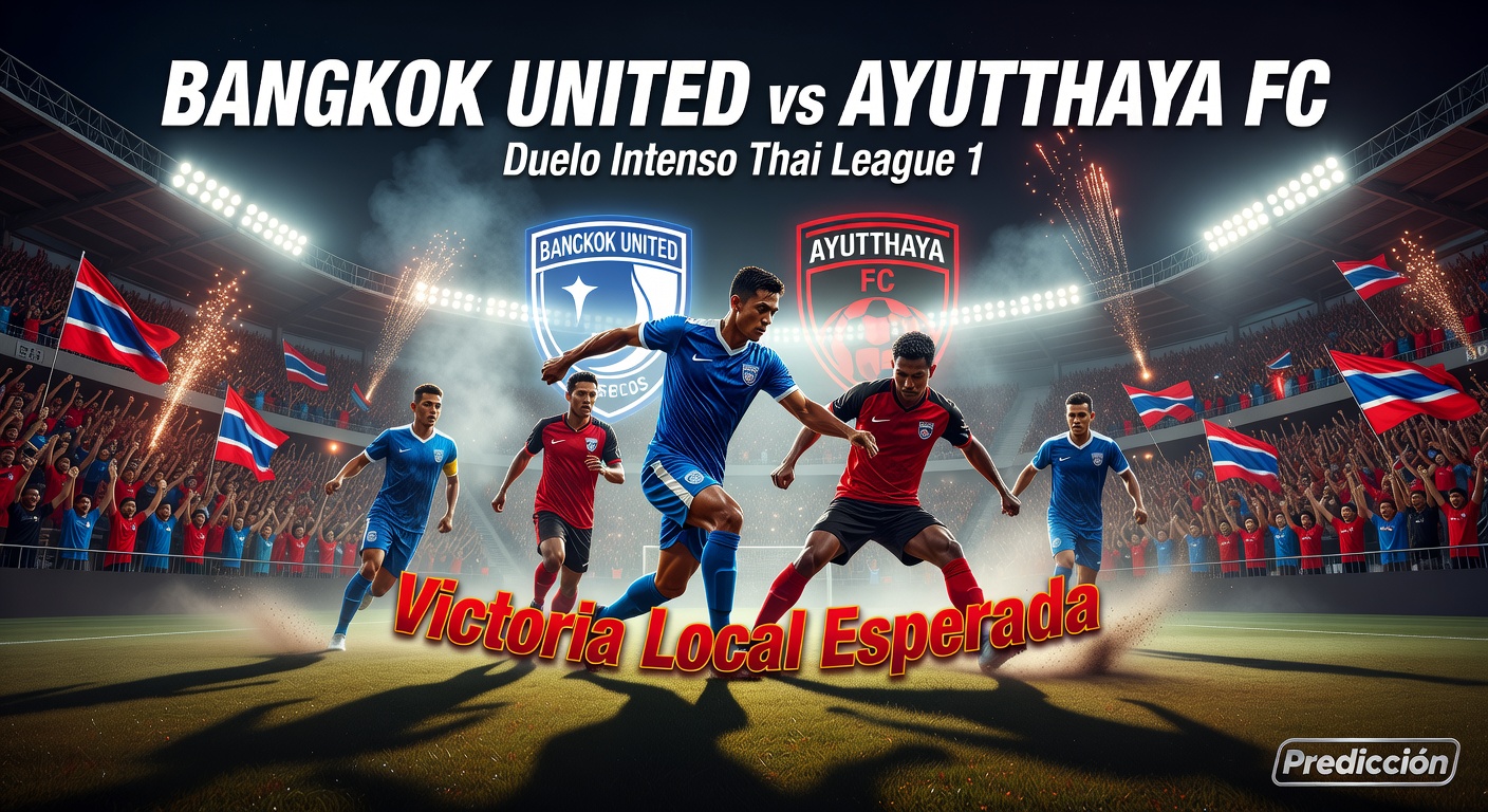 Bangkok United vs Ayutthaya FC Pronóstico / Prediction