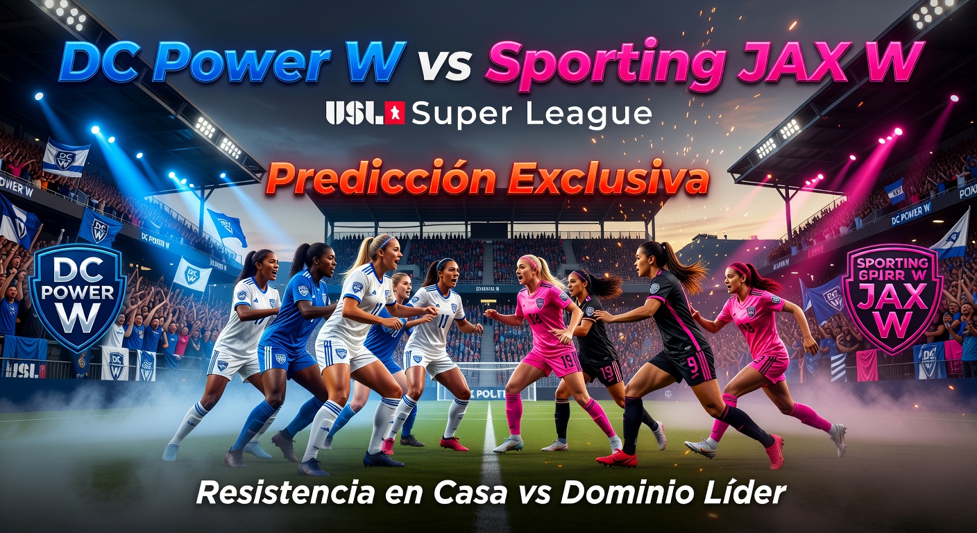 DC Power W vs Sporting JAX W Pronóstico / Prediction