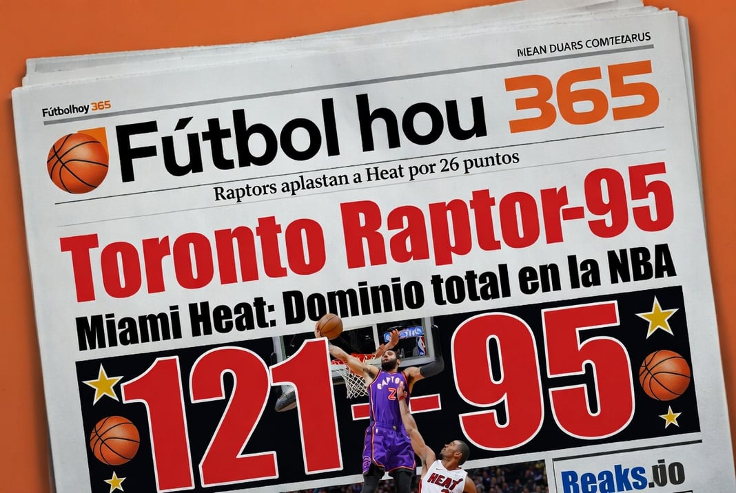 Toronto Raptors 121-95 Miami Heat Dominio total en la NBA