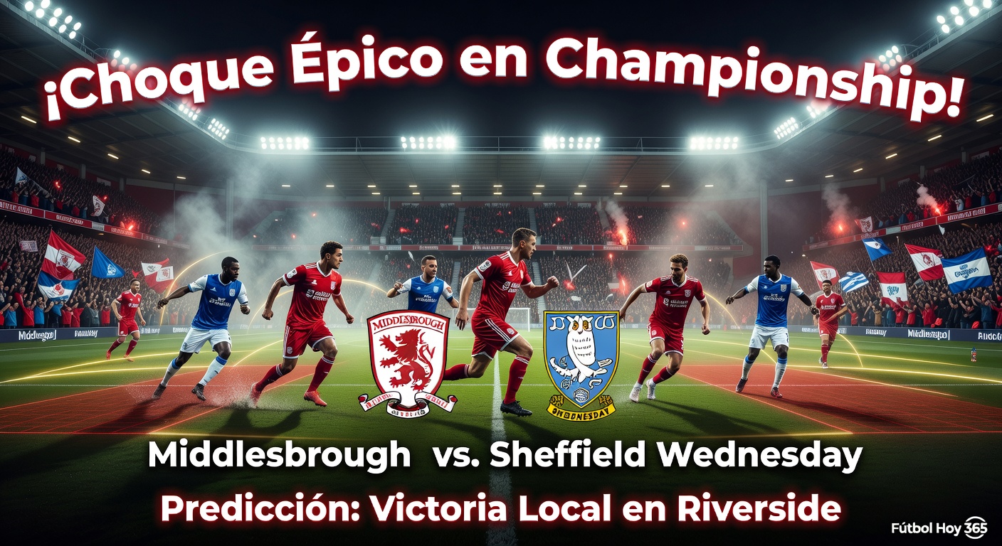 Middlesbrough vs Sheffield Wednesday Pronóstico / Prediction