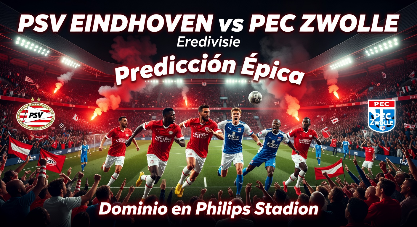PSV Eindhoven vs PEC Zwolle Pronóstico / Prediction