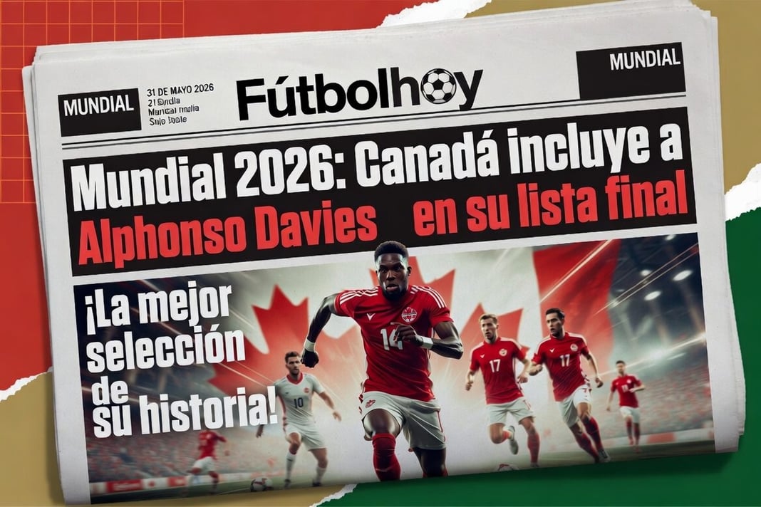 Mundial 2026 Canadá incluye a Alphonso Davies lesionado en su lista final