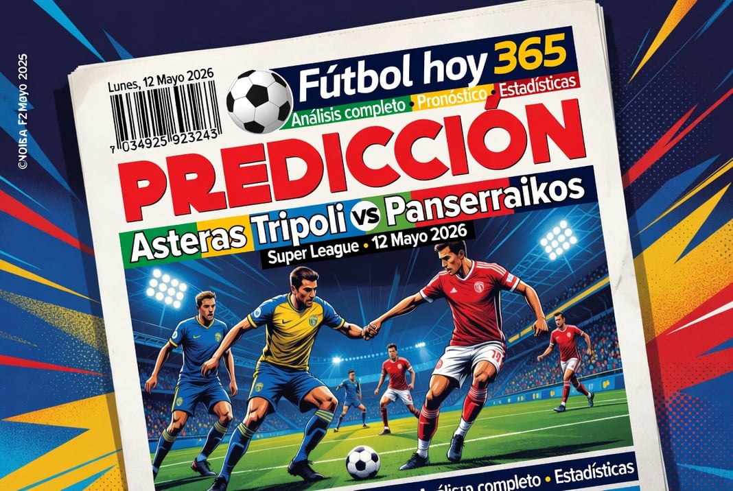Prediccion Asteras Tripoli vs Panserraikos Super League 12 Mayo 2026