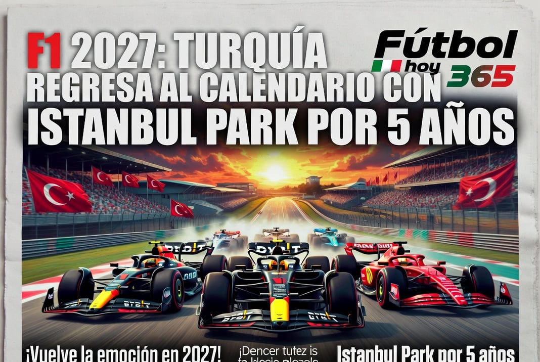 F1 2027 Turquía regresa al calendario con Istanbul Park por 5 años