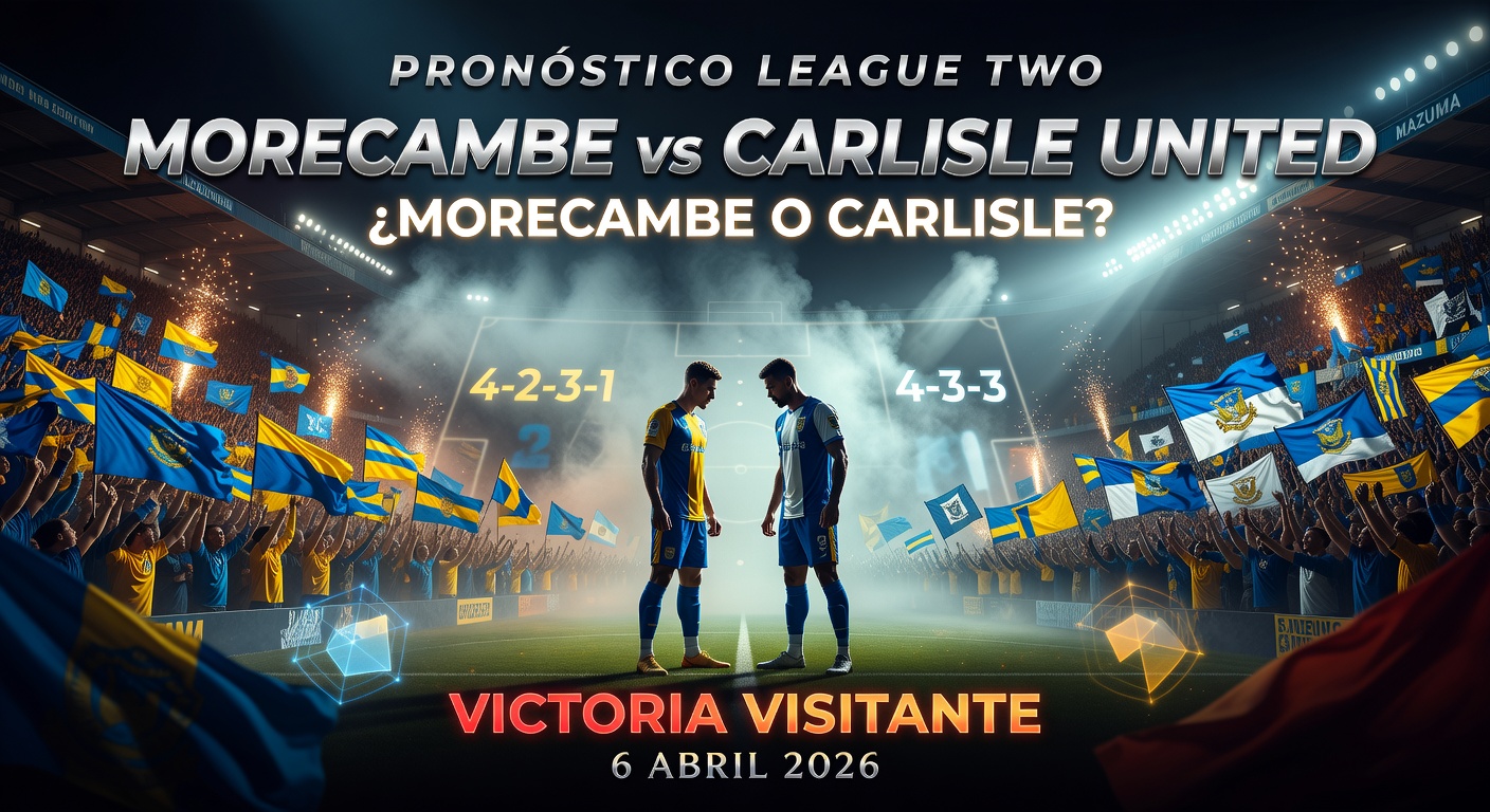Morecambe vs Carlisle Pronóstico / Prediction