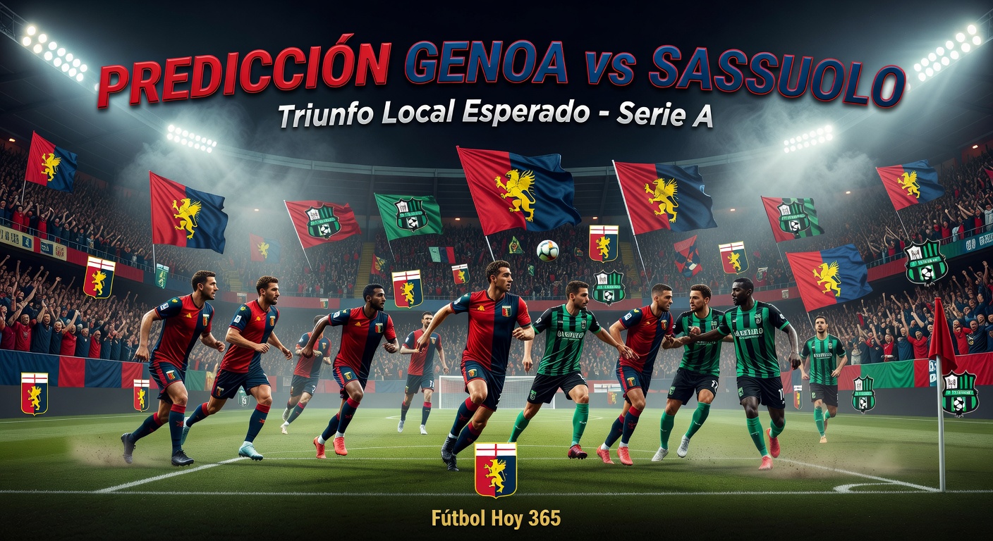 Genoa vs Sassuolo Pronóstico / Prediction