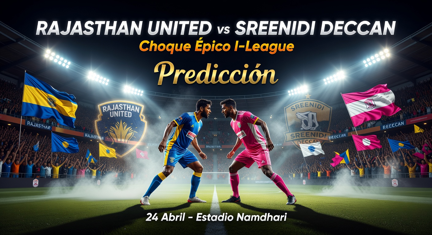 Rajasthan United vs Sreenidi Deccan Pronóstico / Prediction