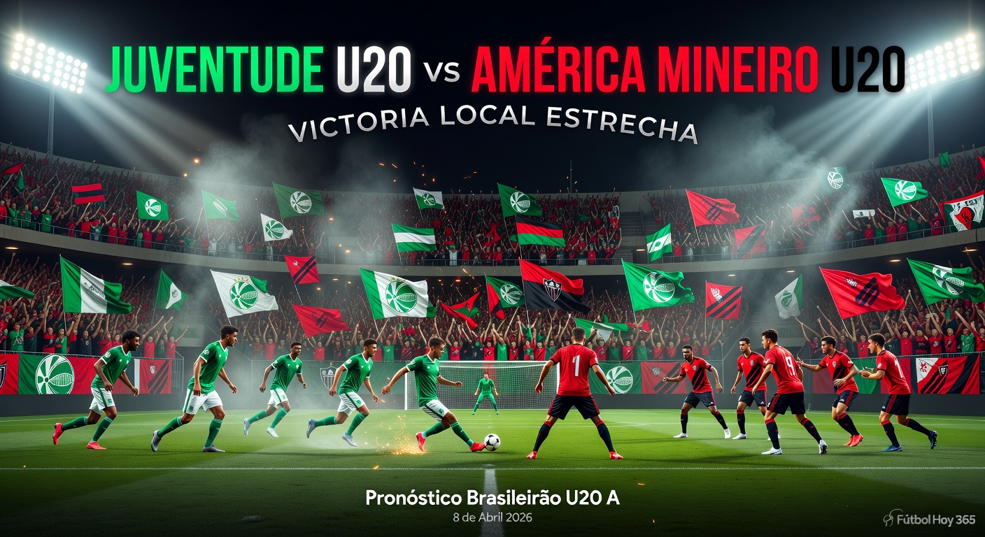 Juventude U20 vs América Mineiro U20 Pronóstico / Prediction