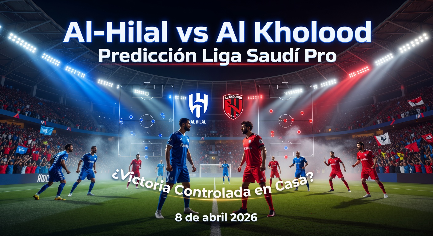Al-Hilal Saudi FC vs Al Kholood Pronóstico / Prediction