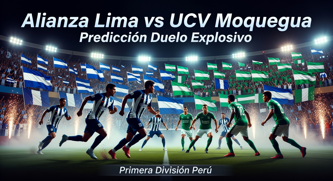 Alianza Lima vs UCV Moquegua Pronóstico / Prediction