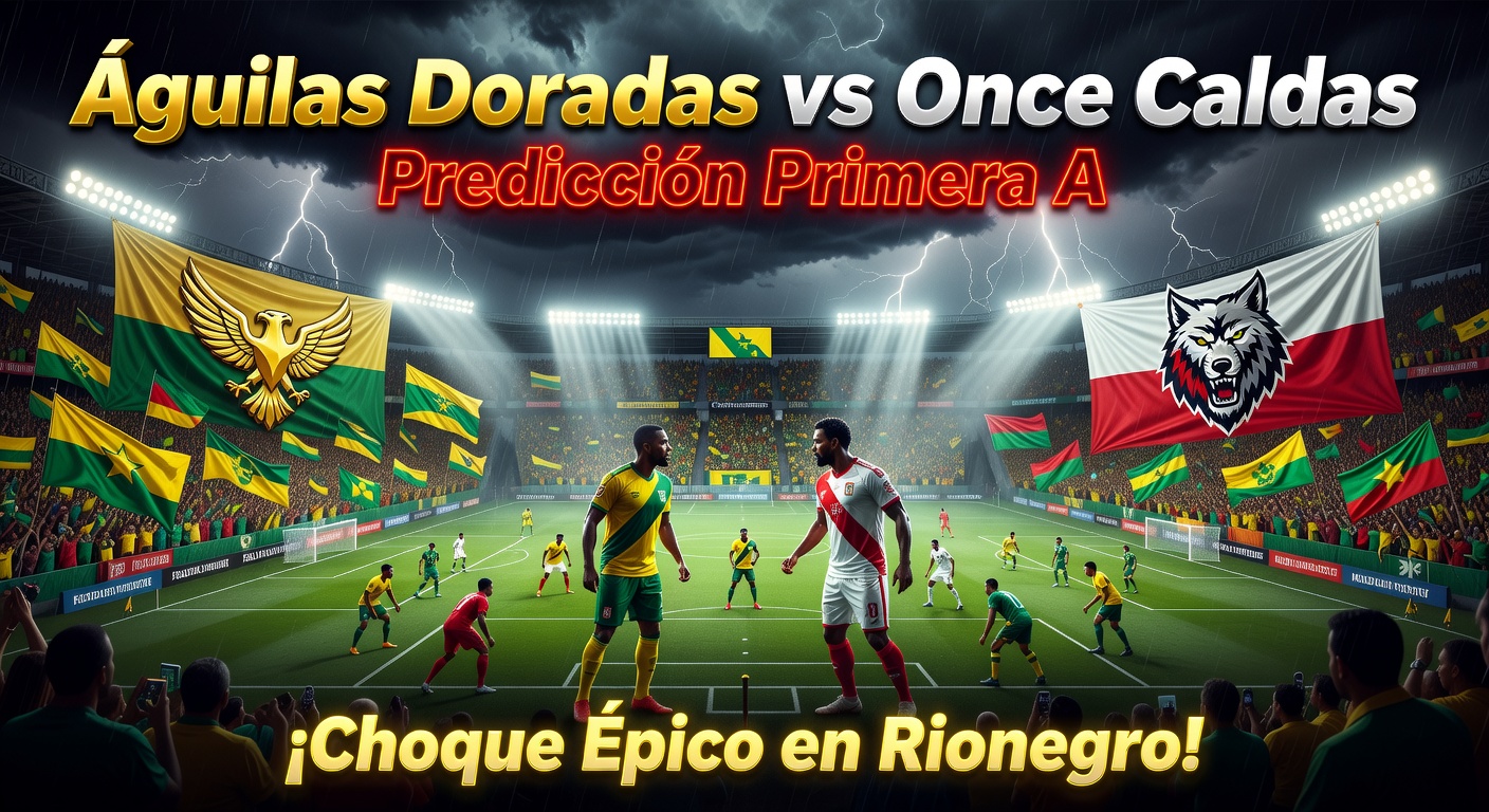 Águilas Doradas vs Once Caldas Pronóstico / Prediction