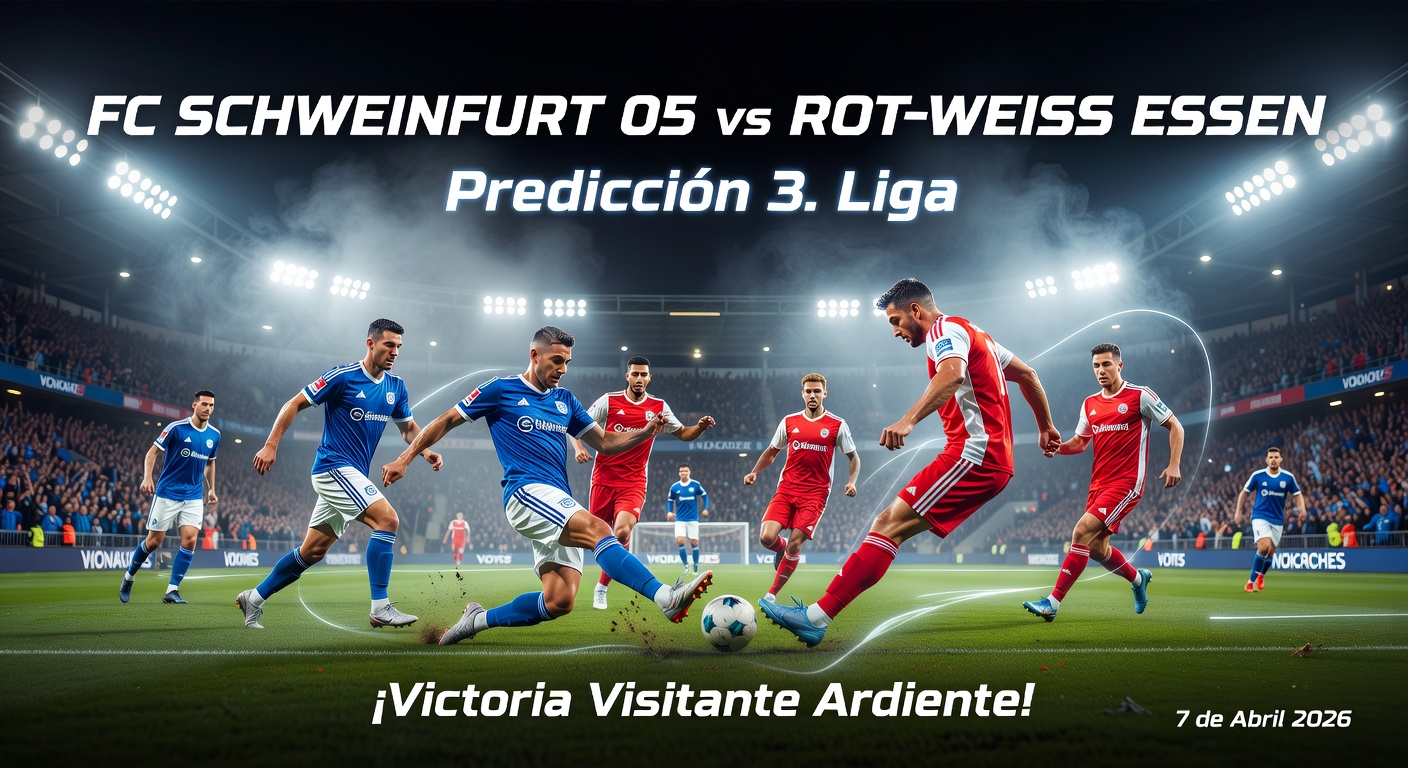 FC Schweinfurt 05 vs Rot-Weiß Essen Pronóstico / Prediction