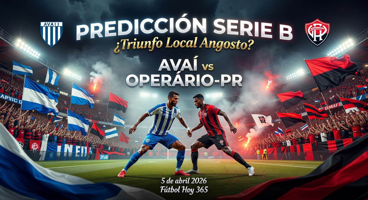 Avai vs Operario-PR Pronóstico / Prediction