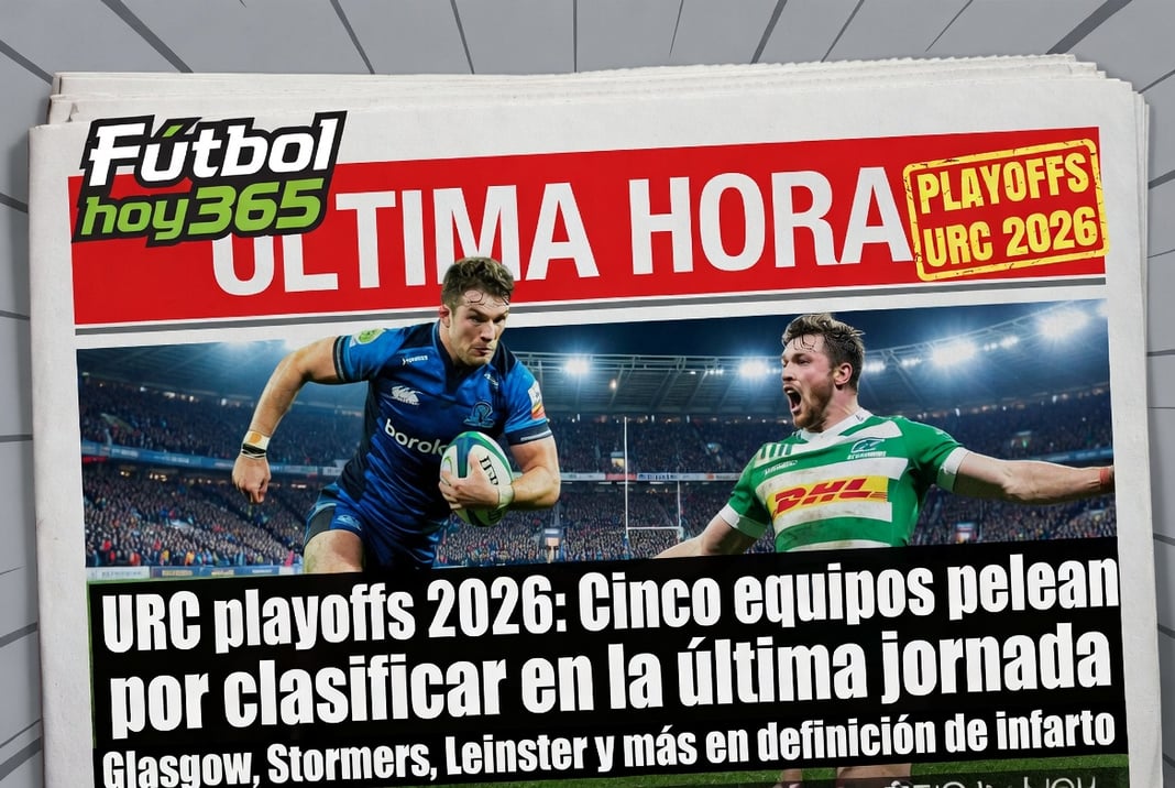 URC playoffs 2026 Cinco equipos pelean por clasificar en la última jornada