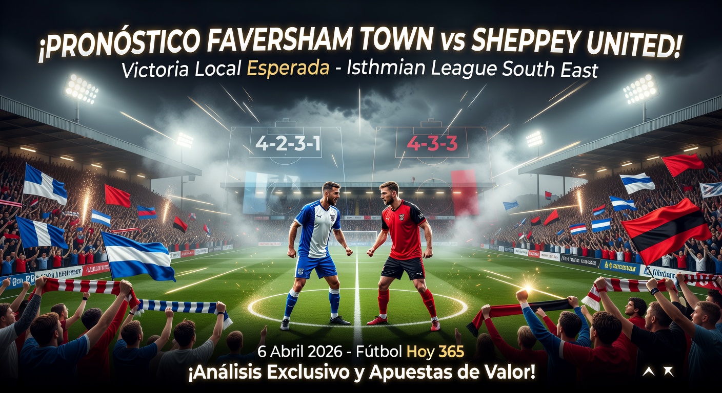 Faversham Town vs Sheppey United Pronóstico / Prediction