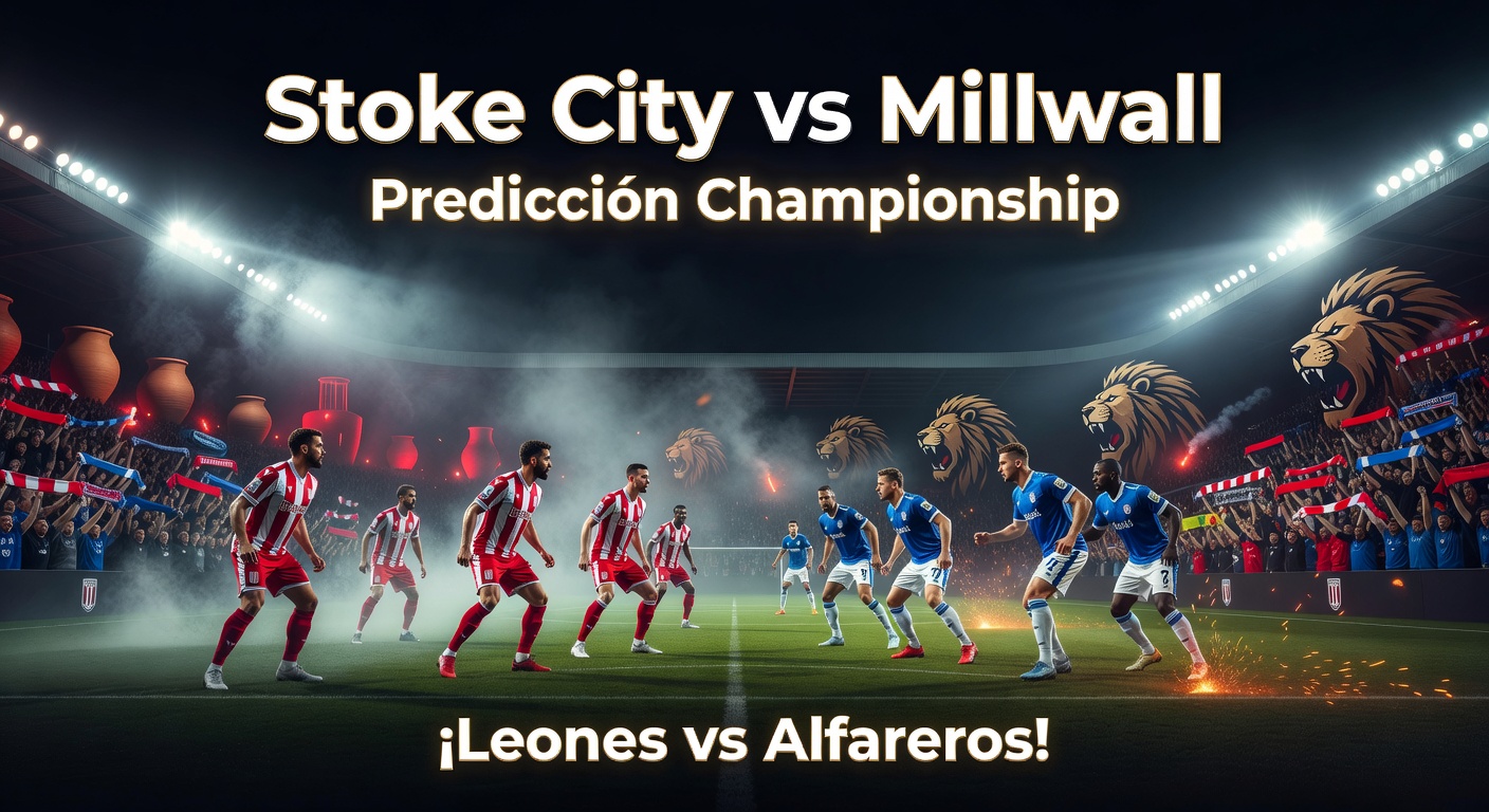 Stoke City vs Millwall Pronóstico / Prediction