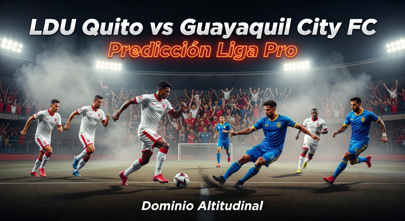 LDU de Quito vs Guayaquil City FC Pronóstico / Prediction