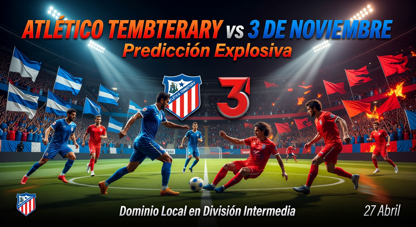 Atlético Tembetary vs 3 de Noviembre Pronóstico / Prediction