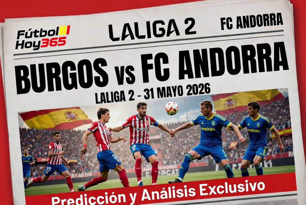 Burgos vs FC Andorra LALIGA 2 31 Mayo 2026
