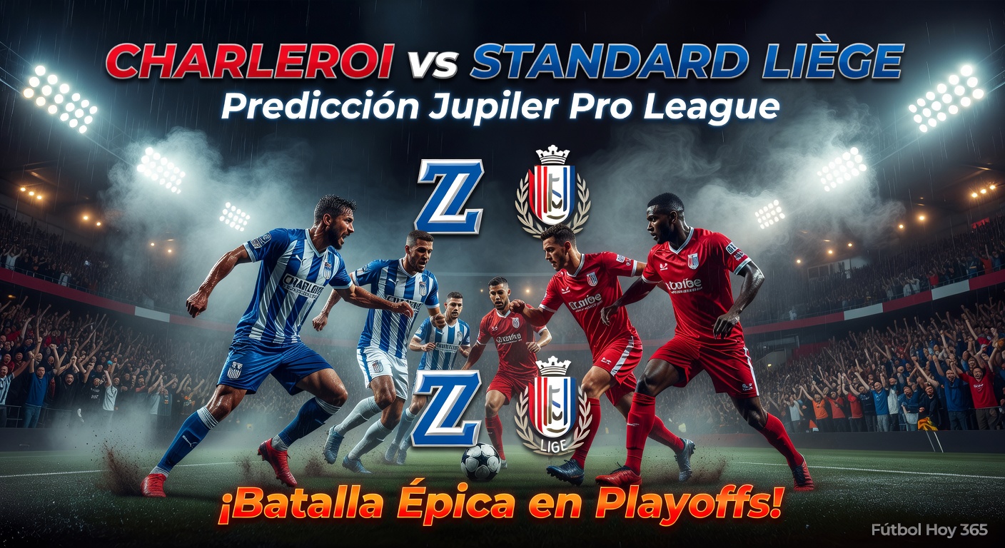 Charleroi vs Standard Liege Pronóstico / Prediction