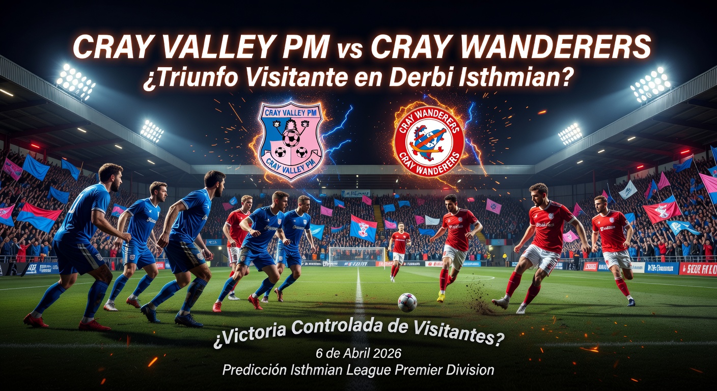 Cray Valley PM vs Cray Wanderers Pronóstico / Prediction