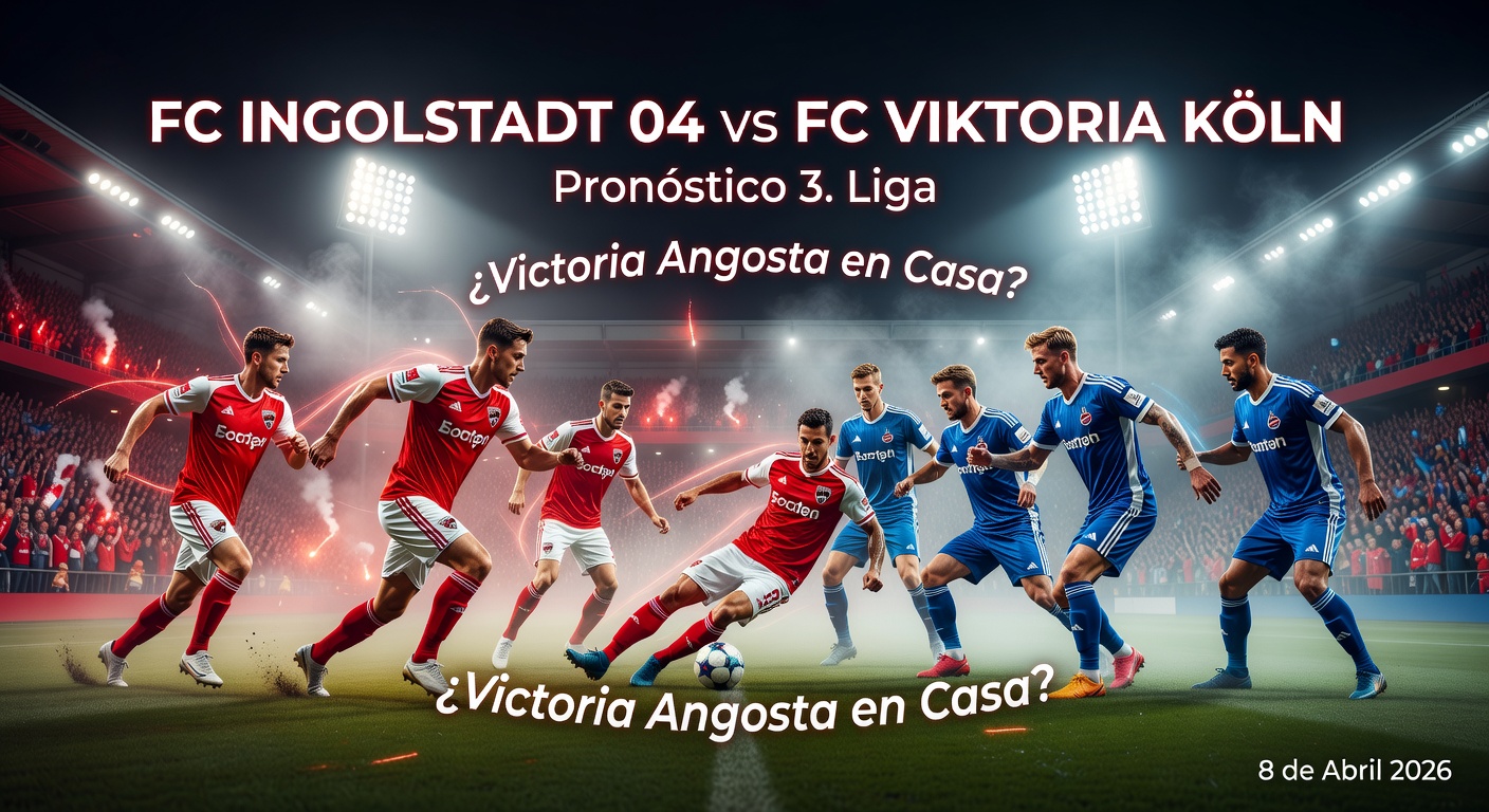 FC Ingolstadt 04 vs FC Viktoria Köln Pronóstico / Prediction