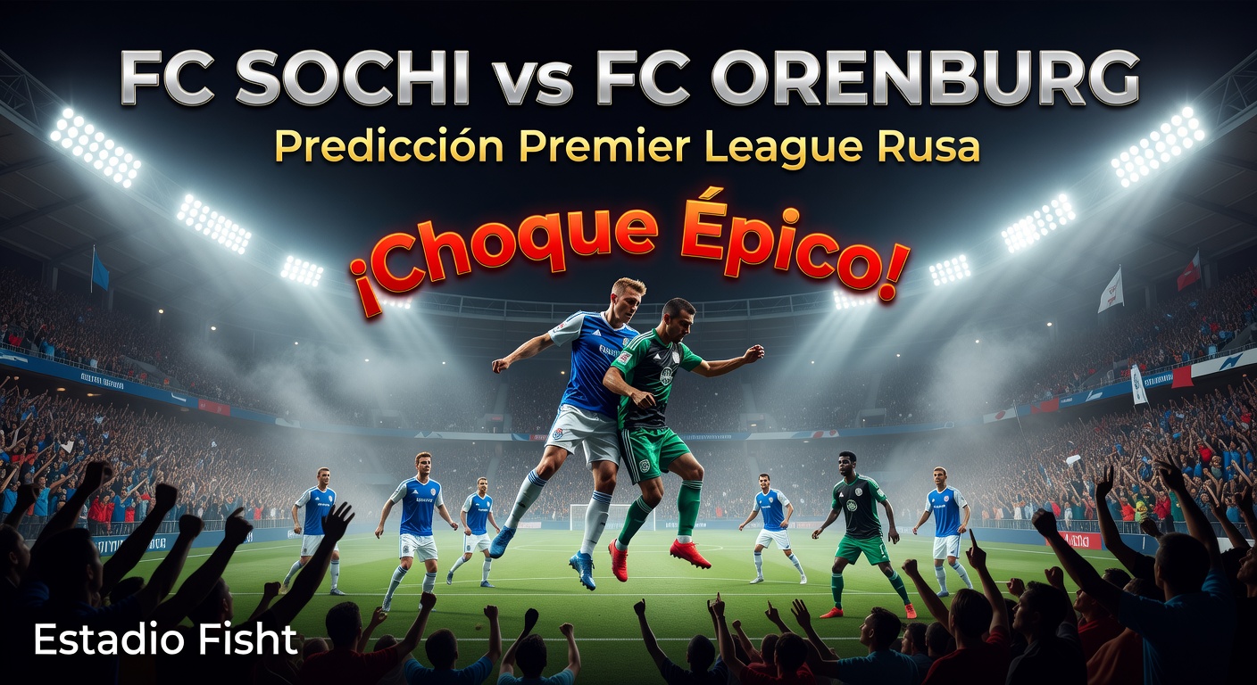 FC Sochi vs FC Orenburg Pronóstico / Prediction