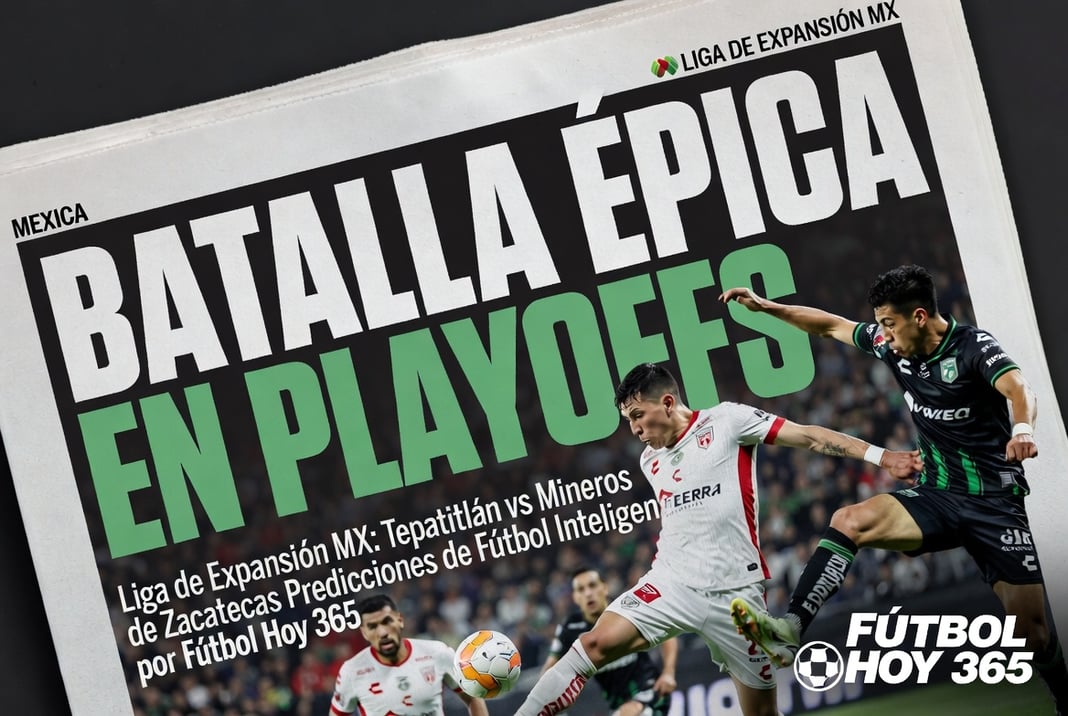 Batalla Épica en Playoffs de la Liga de Expansión MX Tepatitlán vs Mineros de Zacatecas – Predicciones de Fútbol Inteligentes