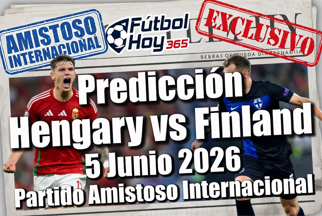 Predicción Hungary vs Finland 5 Junio 2026 Partido Amistoso Internacional