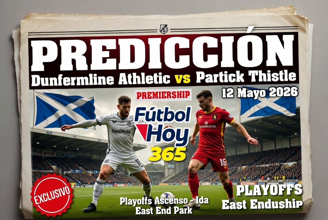 Prediccion Dunfermline Athletic vs Partick Thistle 12 Mayo 2026