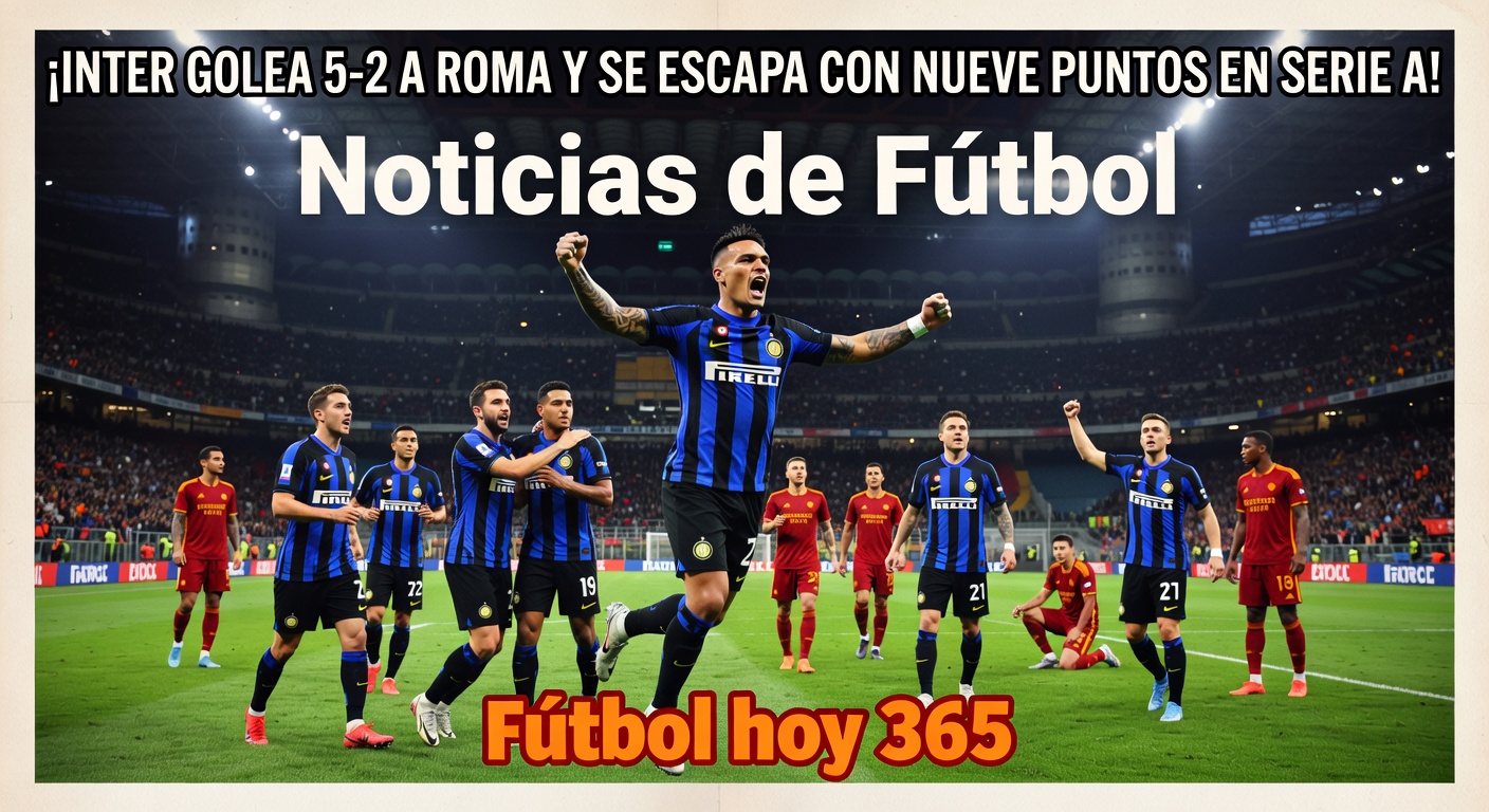 Inter Milan 5-2 Roma: Lautaro Martinez and Marcus Thuram star in emphatic Serie A win