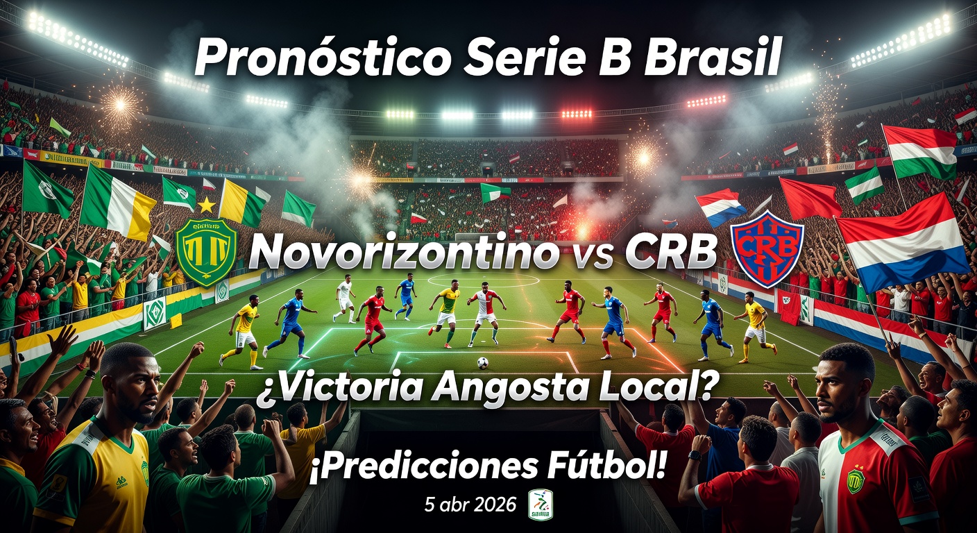 Novorizontino vs CRB Pronóstico / Prediction