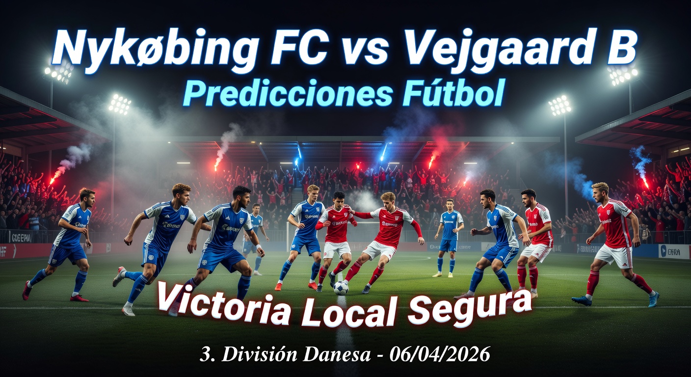 Nykobing FC vs Vejgaard B Pronóstico / Prediction