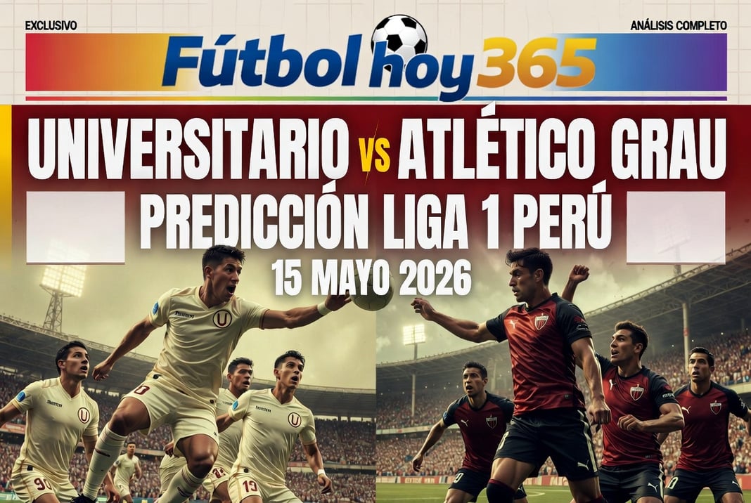 Universitario vs Atletico Grau Prediccion Liga 1 Peru 15 Mayo 2026