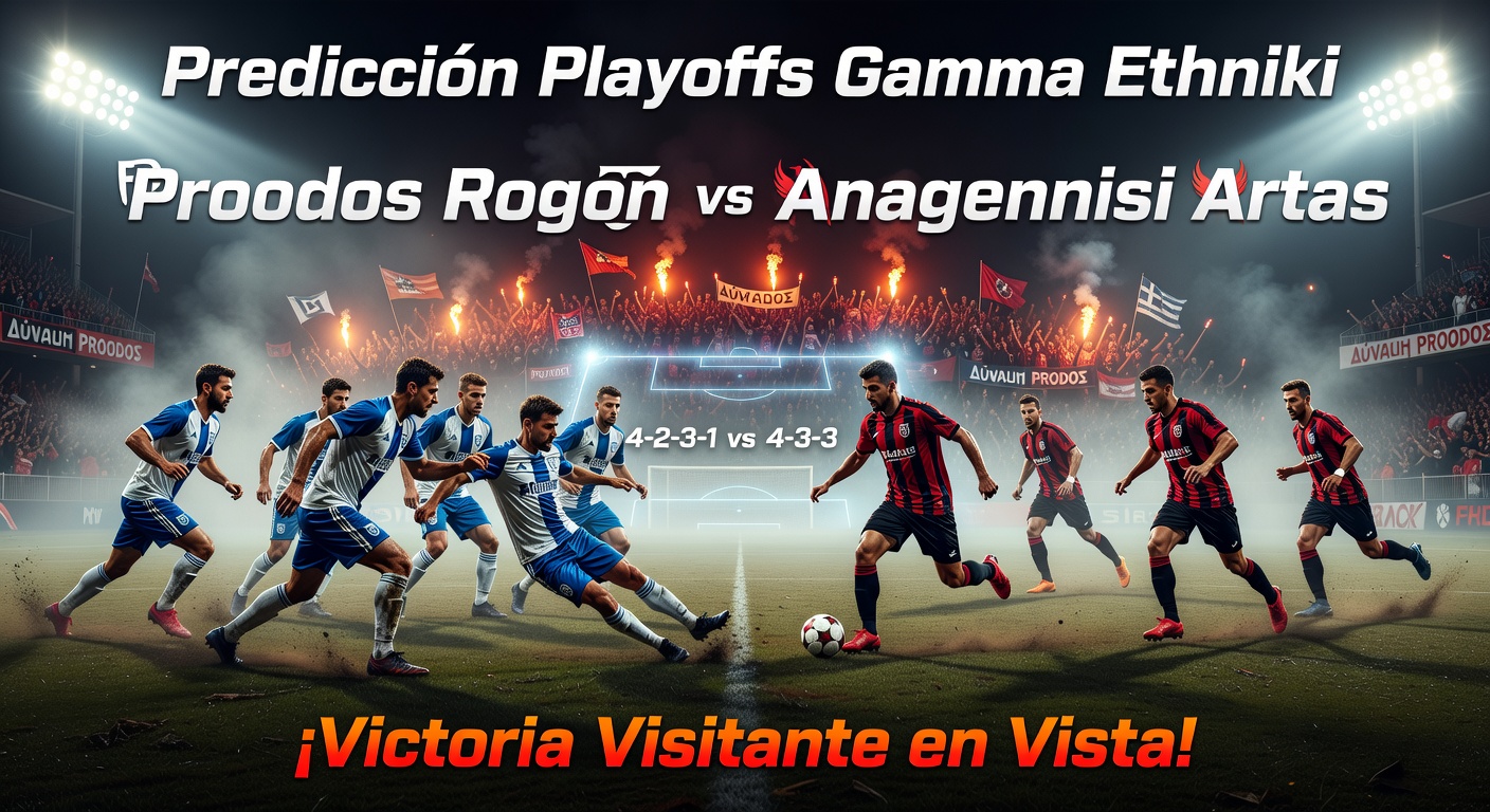 Proodos Rogon vs Anagennisi Artas Pronóstico / Prediction