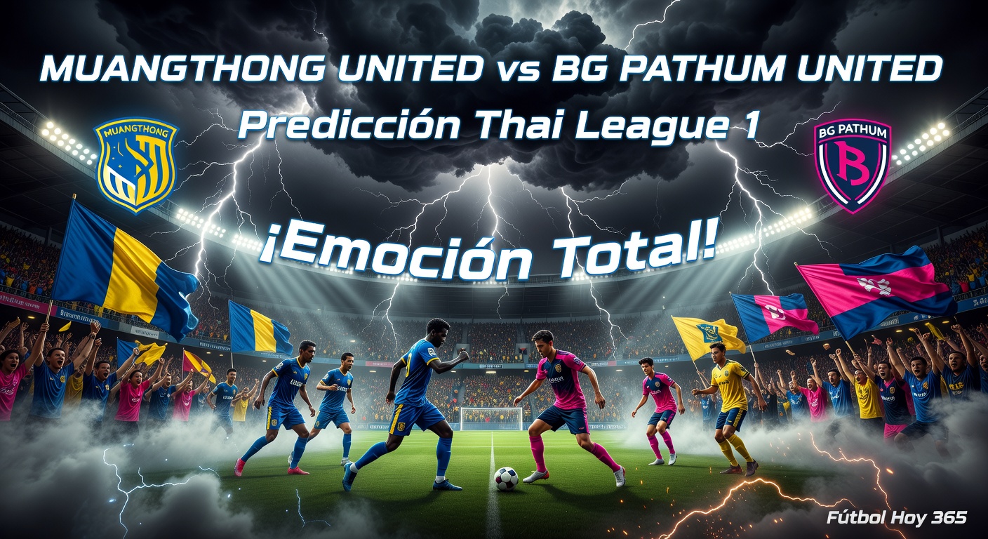 Muangthong United vs BG Pathum United Pronóstico / Prediction