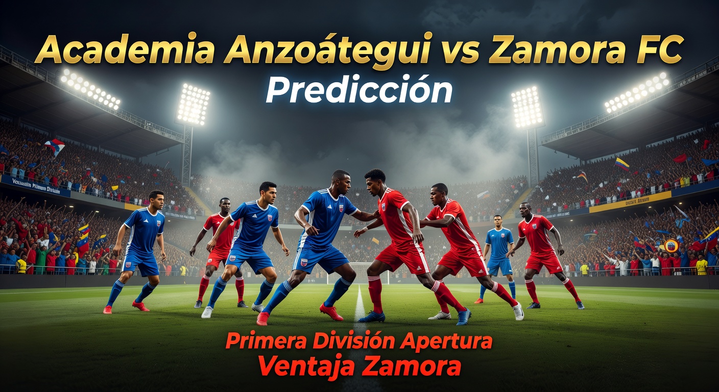 Academia Anzoátegui vs Zamora FC Pronóstico / Prediction