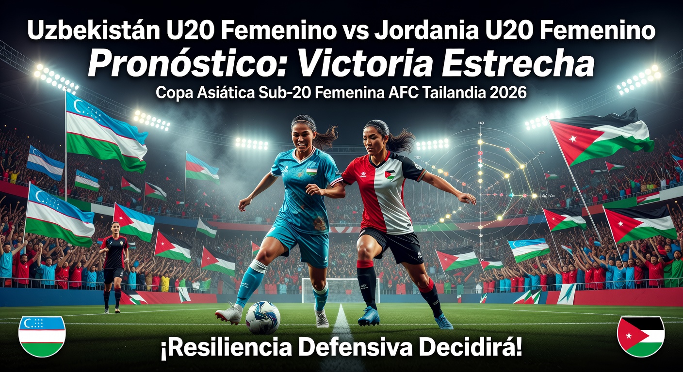 Uzbekistan U20 W vs Jordan U20 W Pronóstico / Prediction