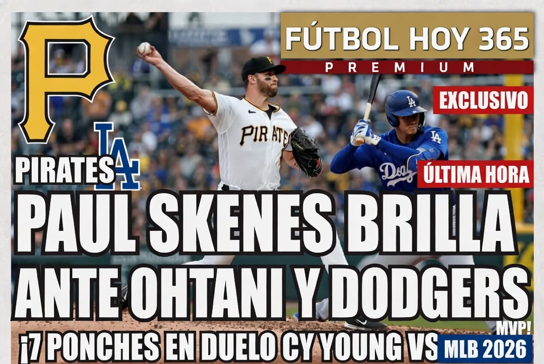 Paul Skenes brilla ante Ohtani y Dodgers 7 ponches en duelo Cy Young