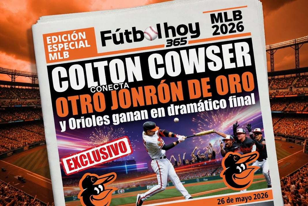 Colton Cowser conecta otro jonrón de oro y Orioles ganan en dramático final