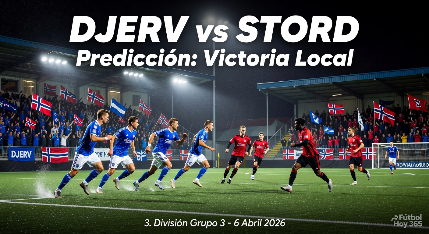 Djerv vs Stord Pronóstico / Prediction