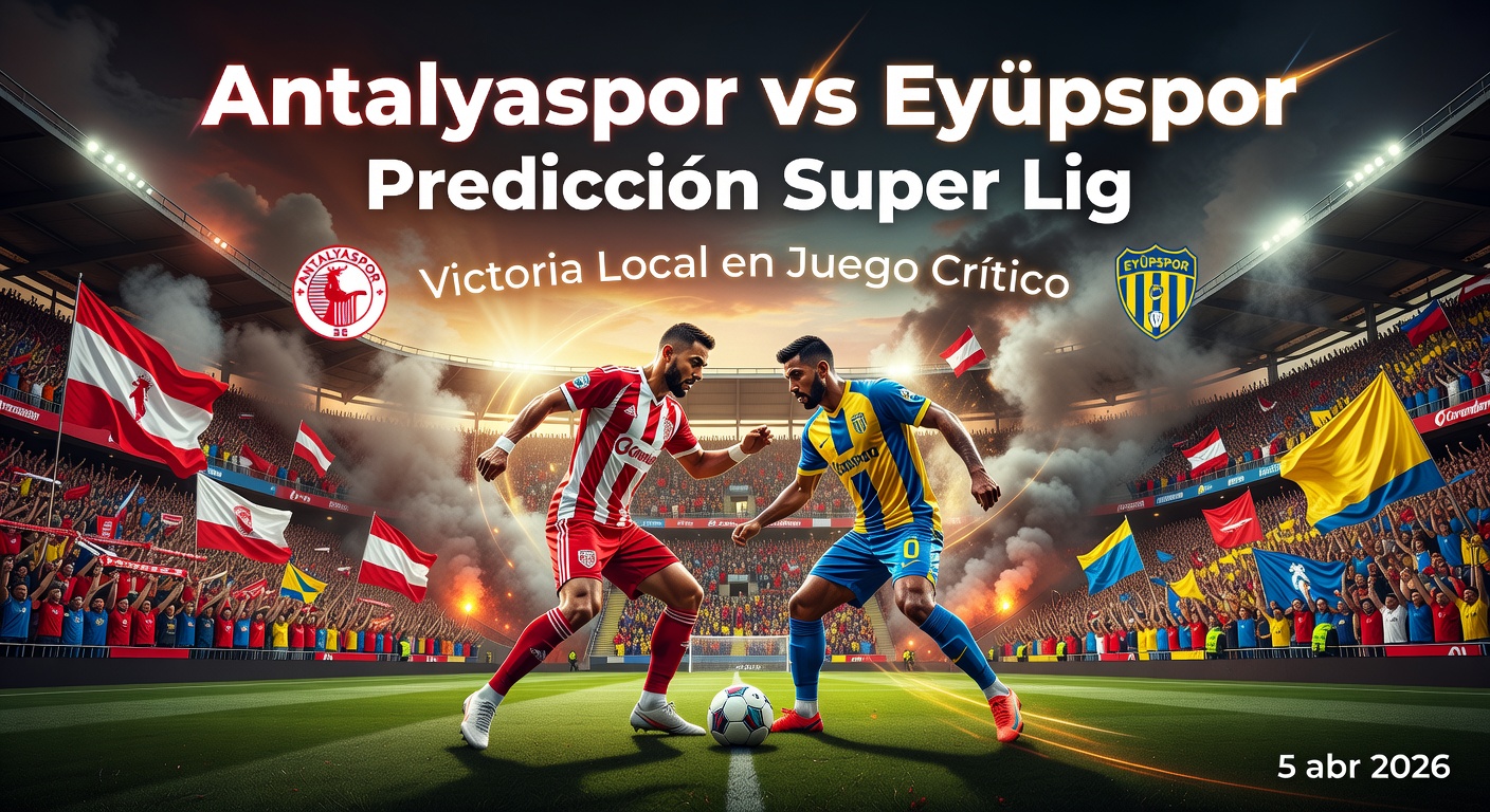Antalyaspor vs Eyüpspor Pronóstico / Prediction