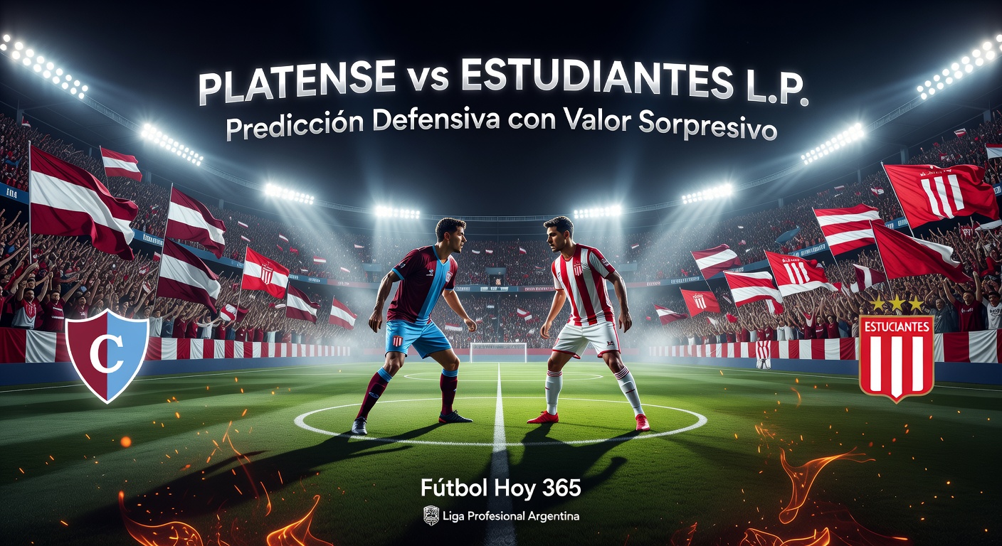 Platense vs Estudiantes L.P. Pronóstico / Prediction