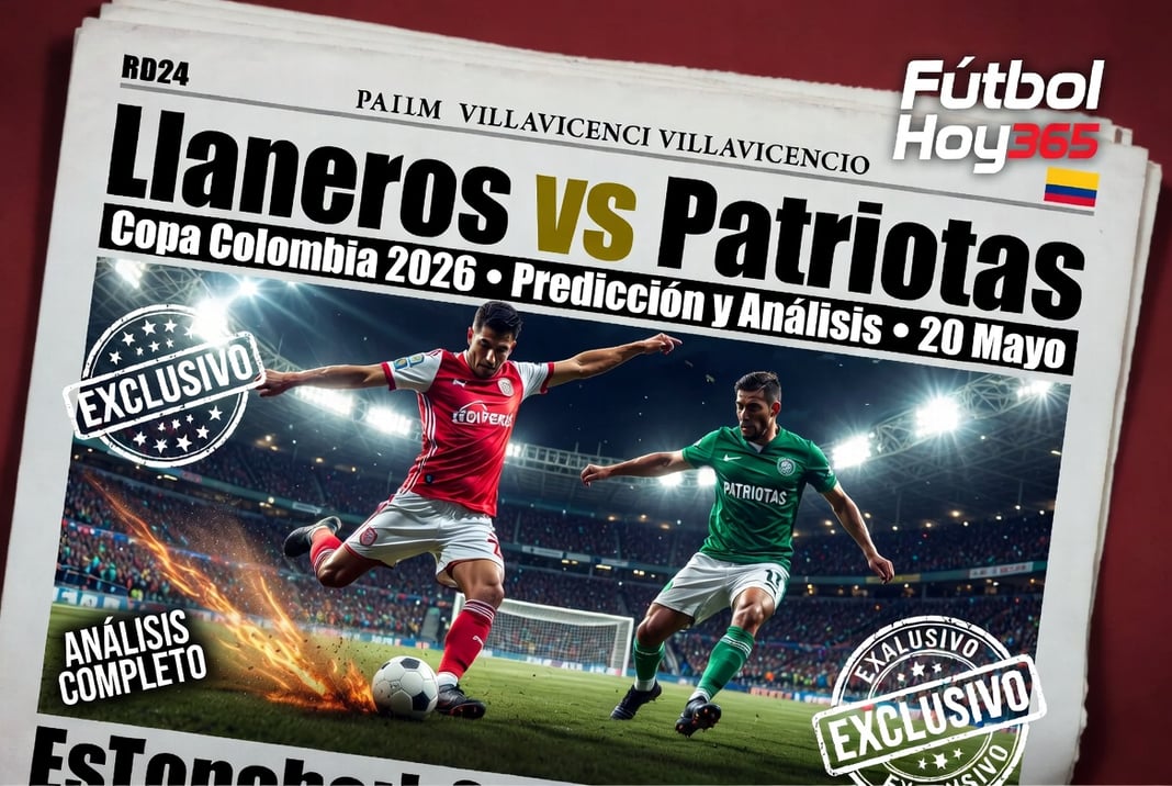Llaneros vs Patriotas Copa Colombia 2026 Predicción y Análisis 20 Mayo