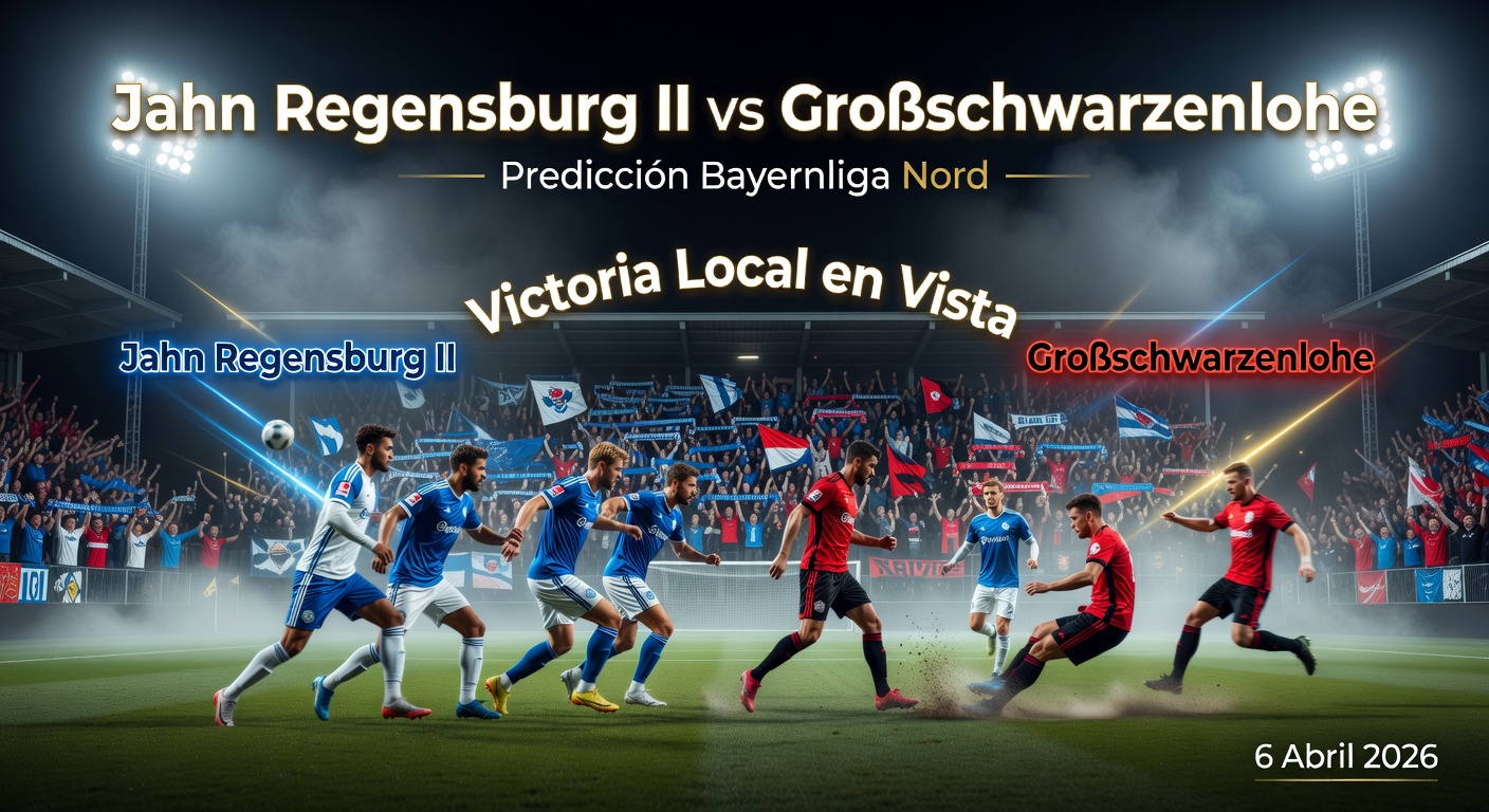 Jahn Regensburg II vs Großschwarzenlohe Pronóstico / Prediction
