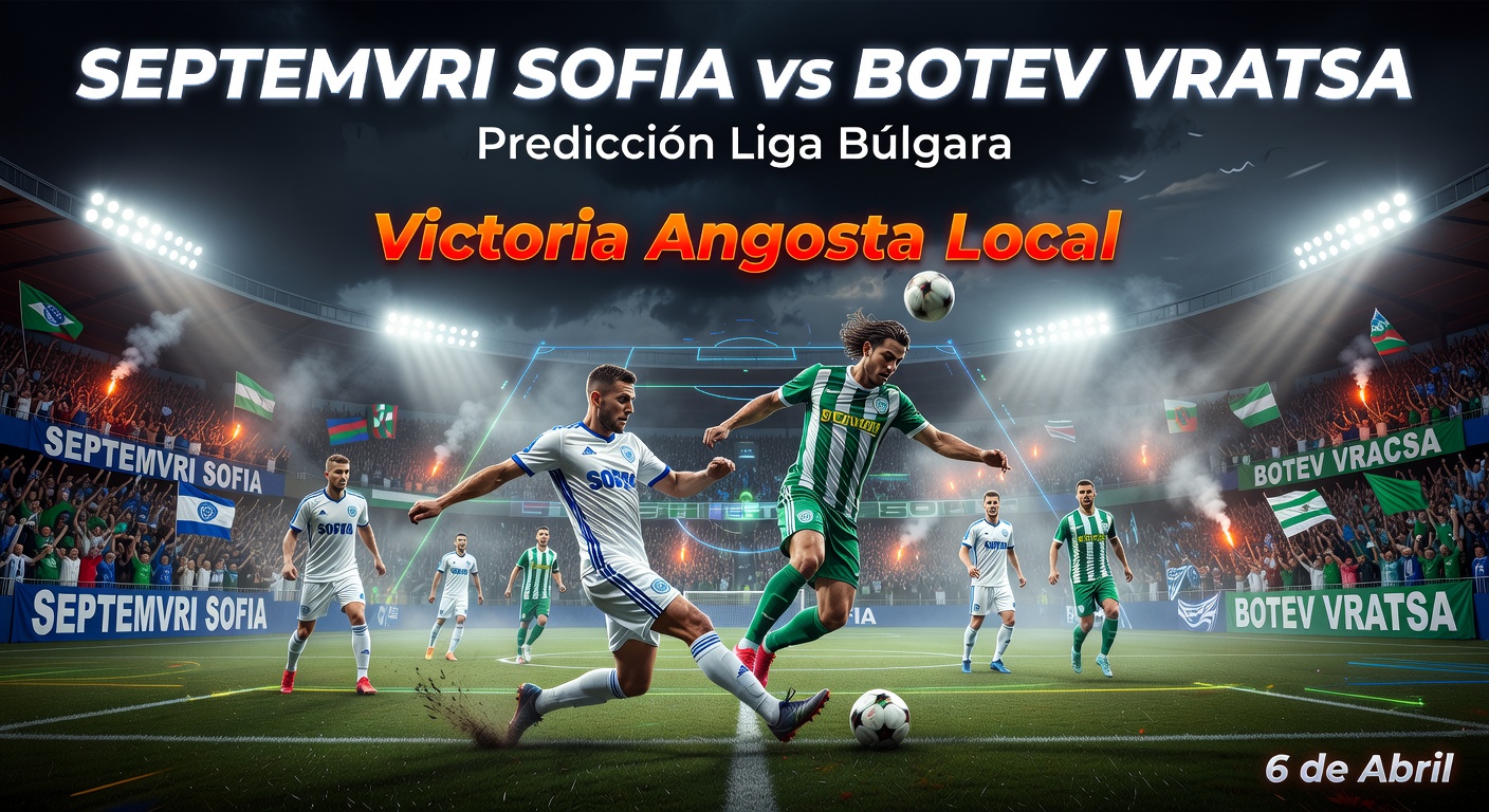 Septemvri Sofia vs Botev Vratsa Pronóstico / Prediction