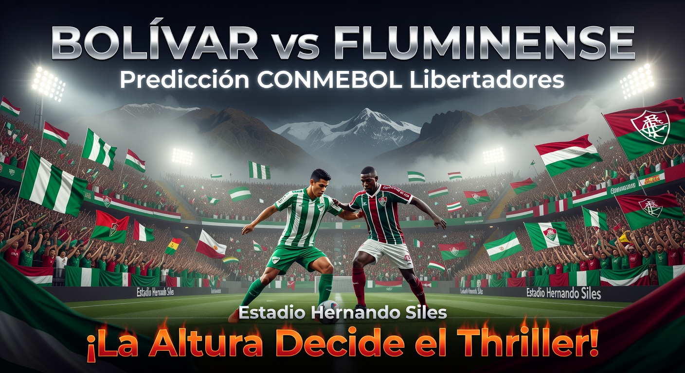 Bolívar vs Fluminense Pronóstico / Prediction