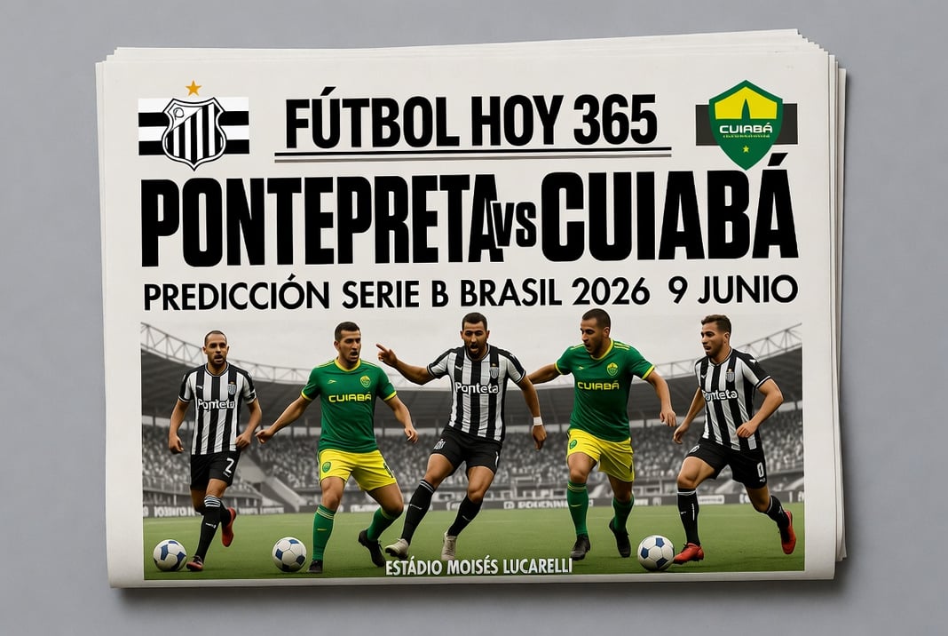 Ponte Preta vs Cuiaba Prediccion Serie B Brasil 2026 9 Junio